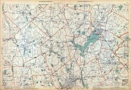 Plate 017 - Brookfield, Paxton, Leicester, Sterling, Oakham, Massachusetts State Atlas 1904